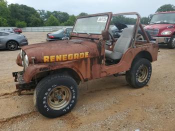  Salvage Jeep Cj