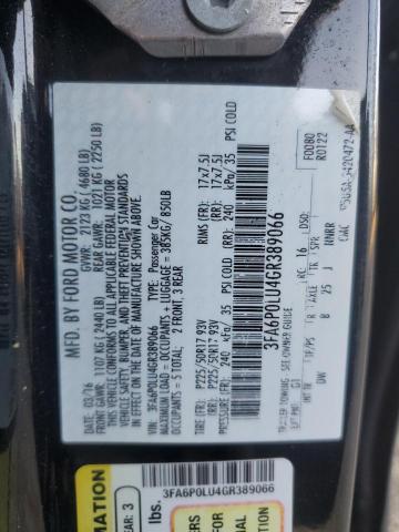 Ford Fusion Se Hybrid Image 10