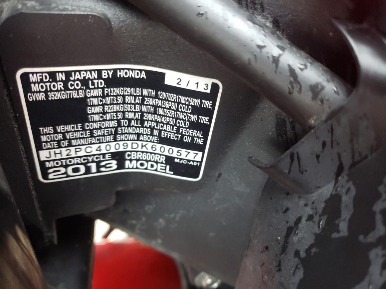 Honda Cbr Cycle Rr Image 3