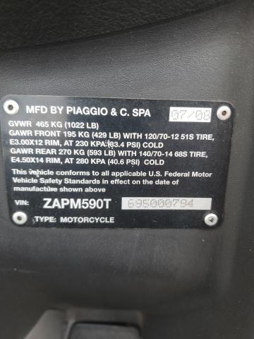 Piaggio Scooter 400 Image 6