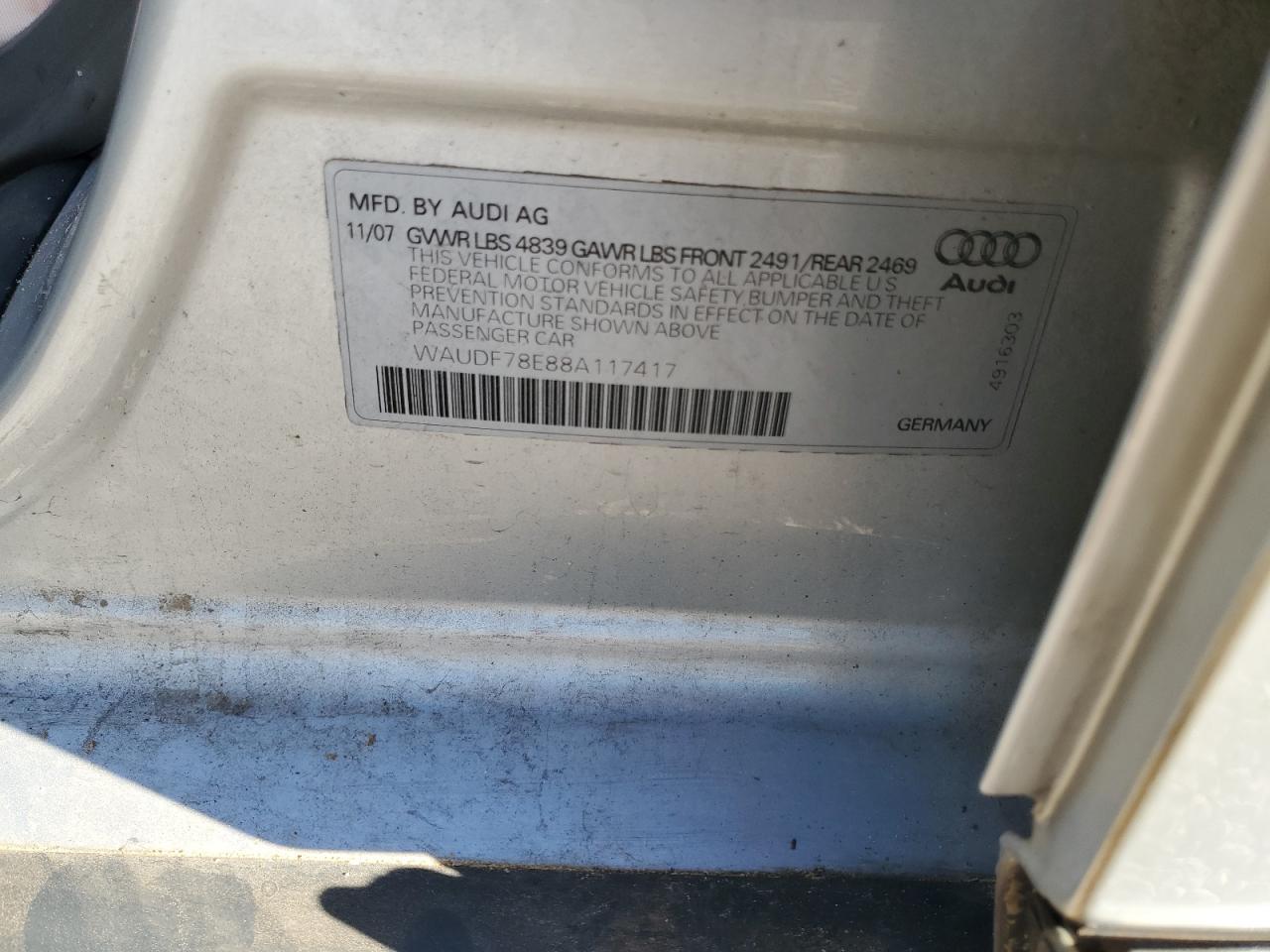 Audi A4 2.0t Quattro Image 12