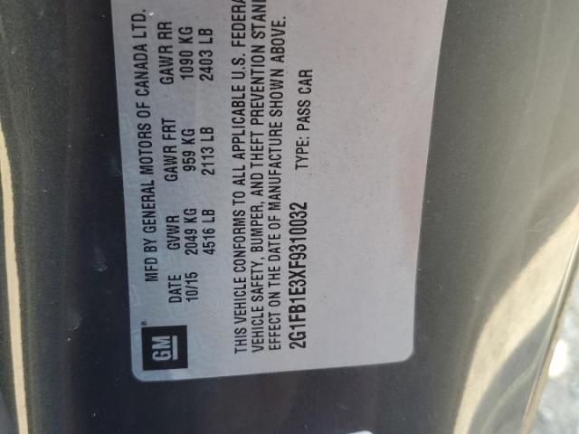 Chevrolet Camaro Ls Image 6