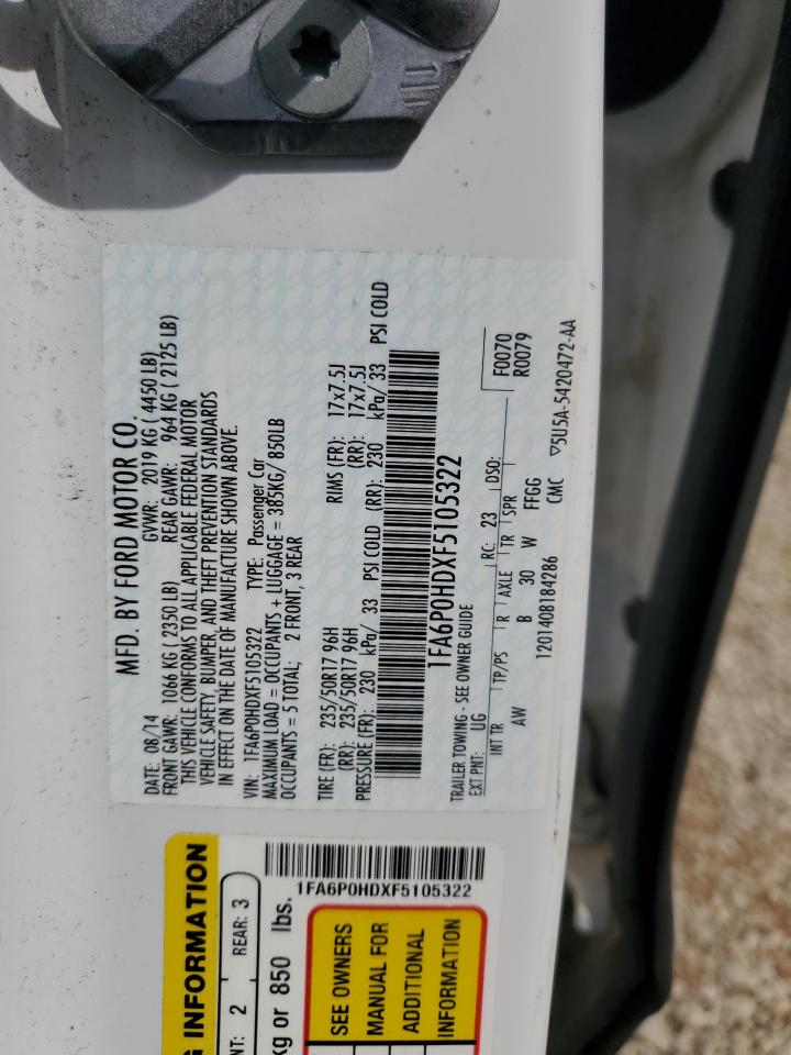 Ford Fusion Se Image 6