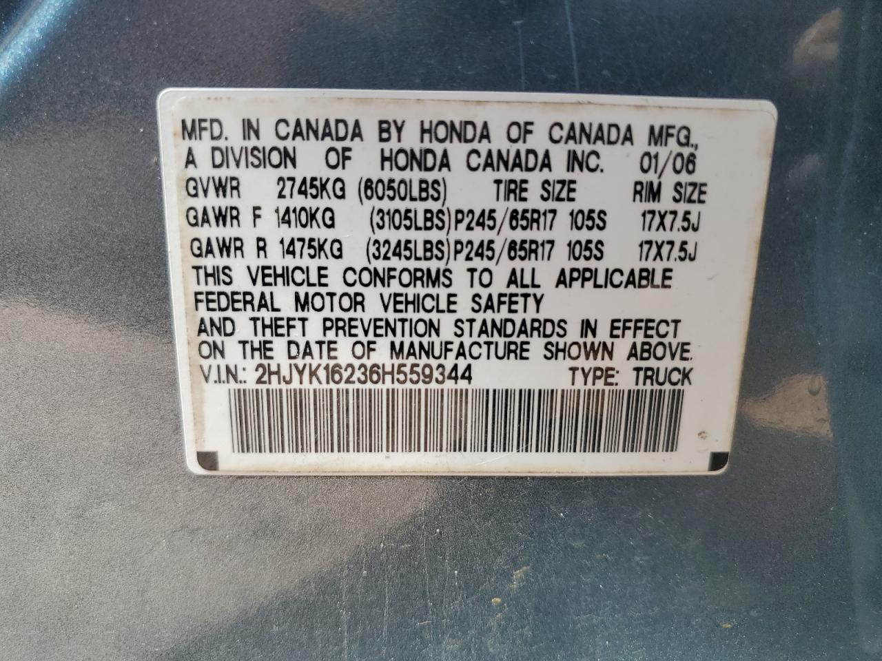 Honda Ridgeline Rt Image 12