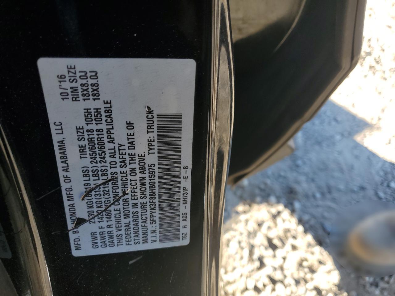 Honda Ridgeline Black Edition Image 11