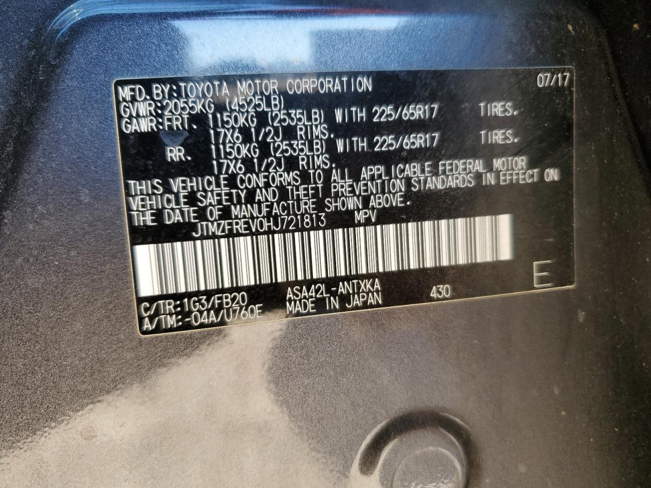 Toyota RAV4 Le Image 9