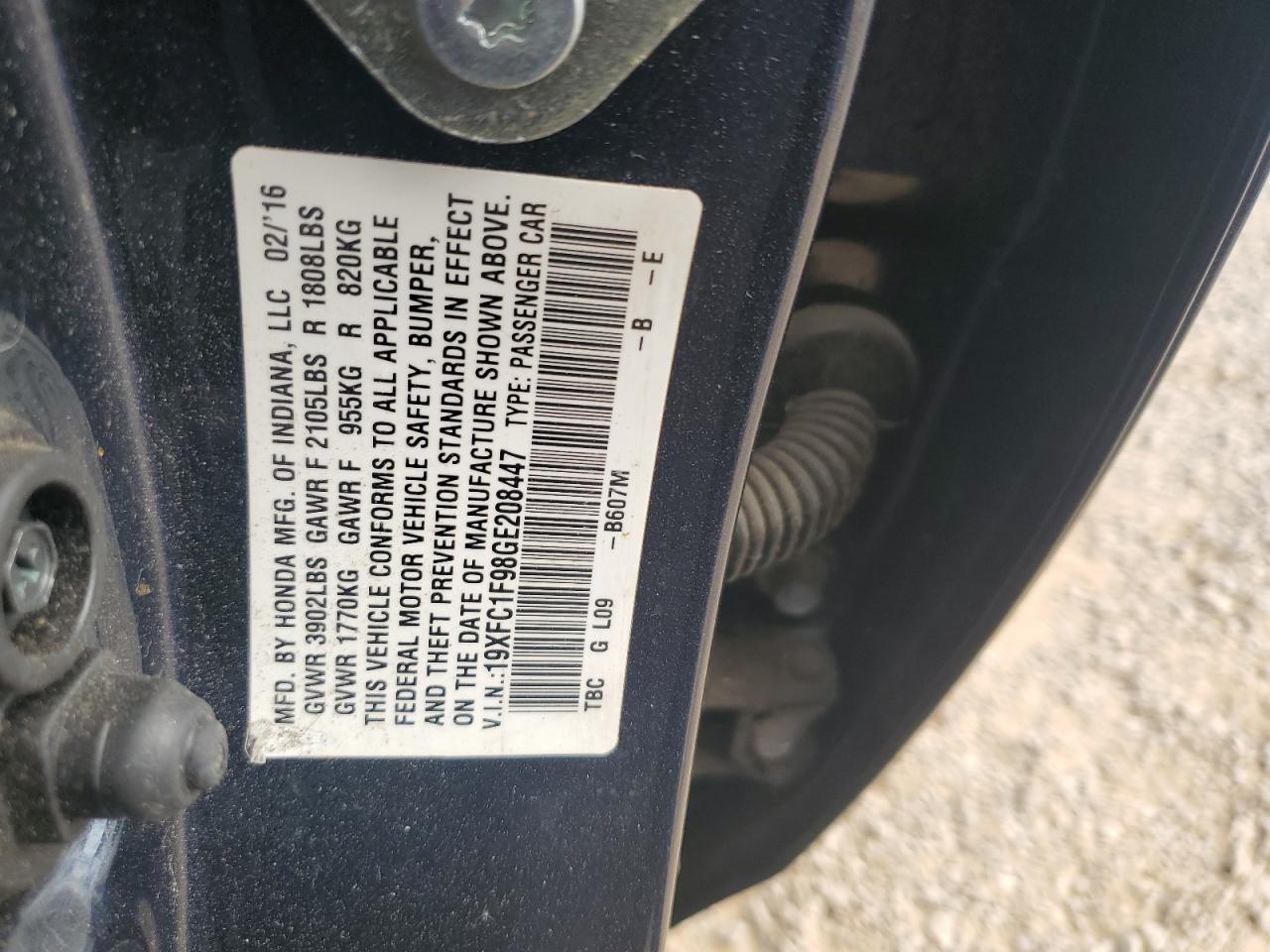 Honda Civic Touring Image 8