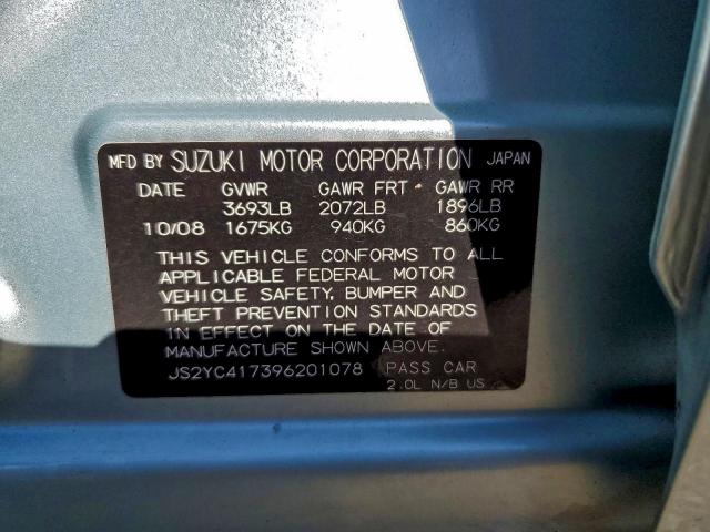 Suzuki SX4 Touring Image 13