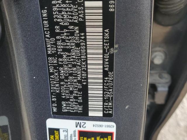 Toyota Camry Base Image 10