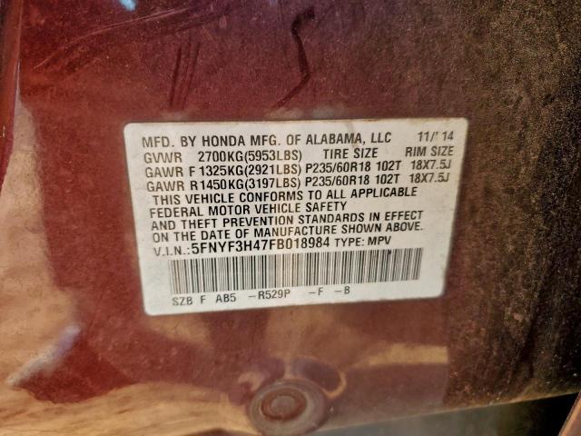 Honda Pilot Ex Image 9