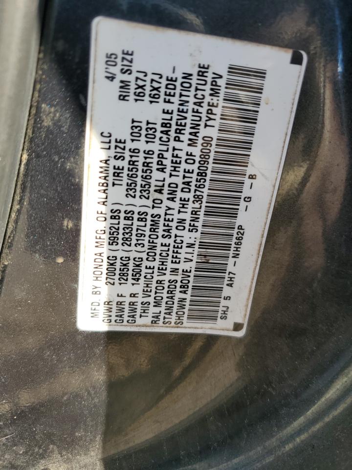 Honda Odyssey Exl Image 5