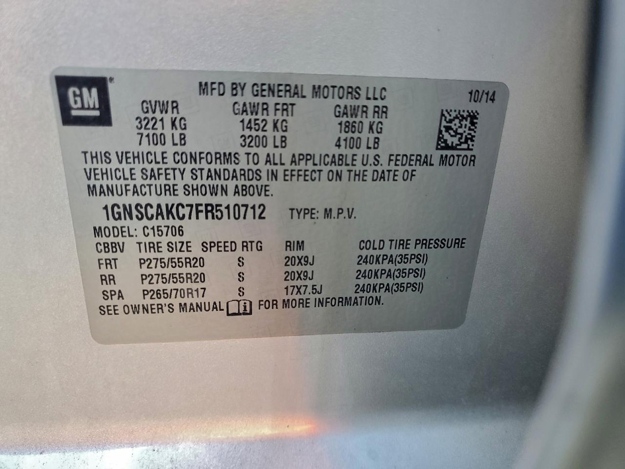 Chevrolet Tahoe C1500 Ls Image 11