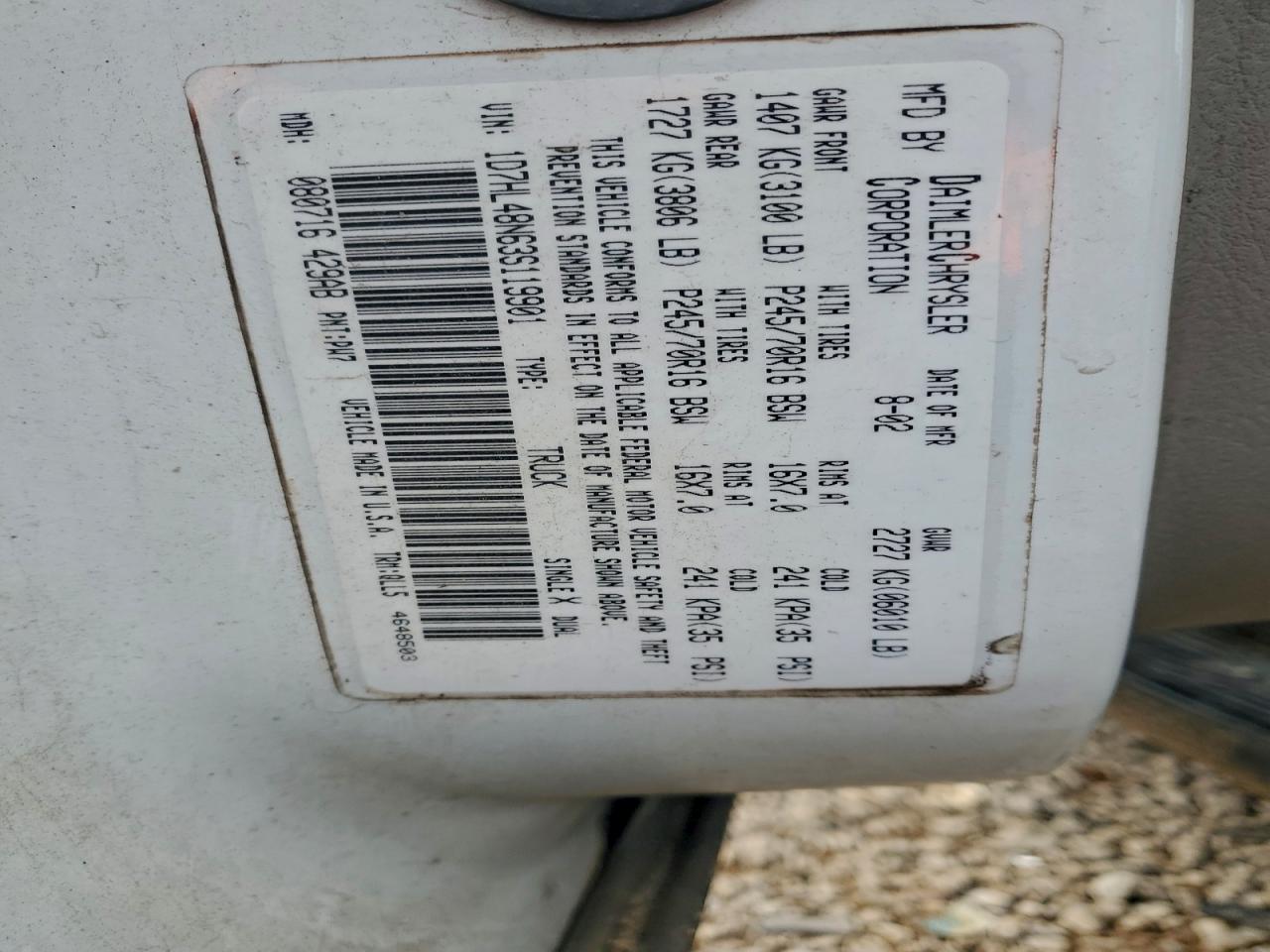 Dodge Dakota Quad Slt Image 3