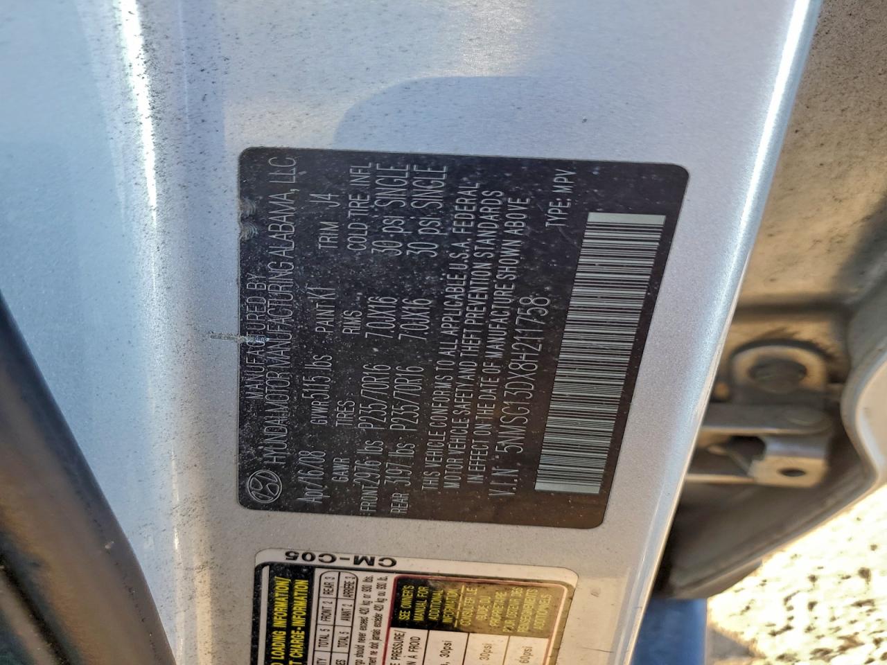 Hyundai SANTA FE Gls Image 9