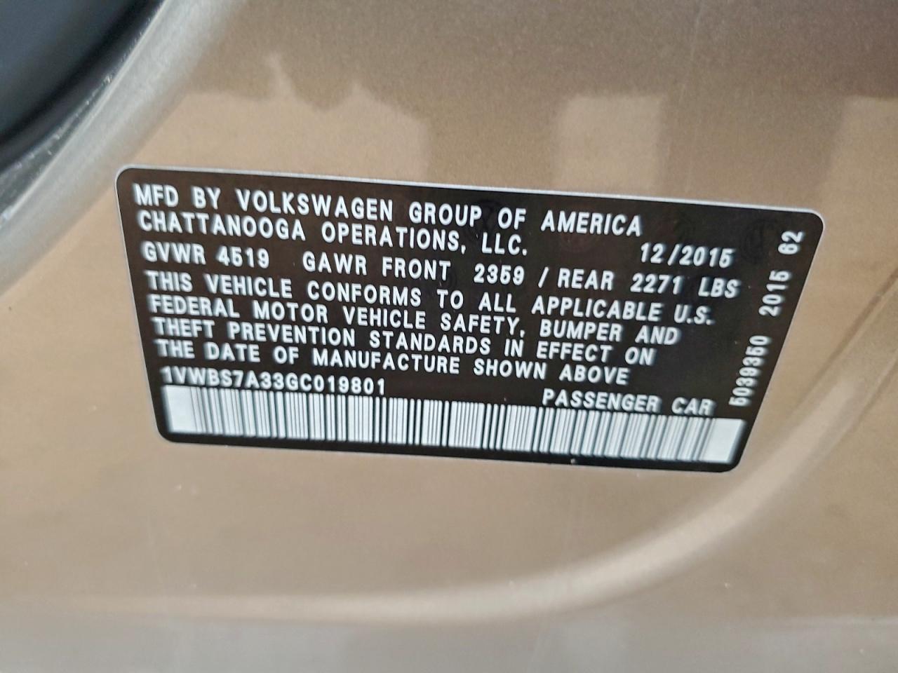 Volkswagen Passat Se Image 10