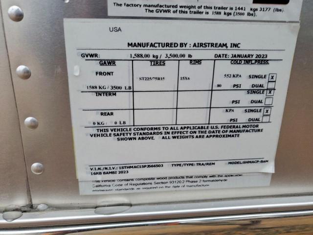 Airstream Bambi Seri Image 9