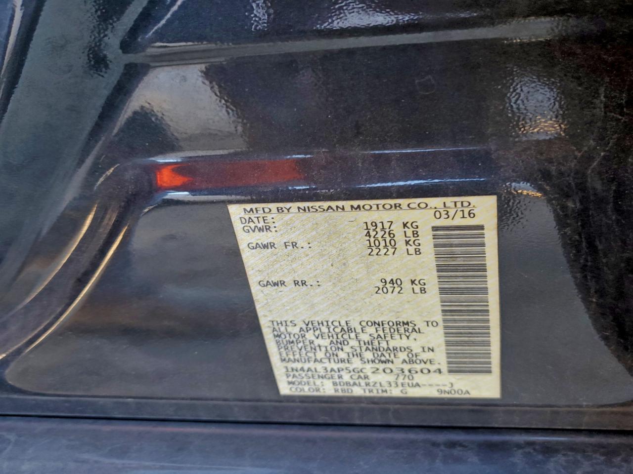 Nissan Altima 2.5 Image 12