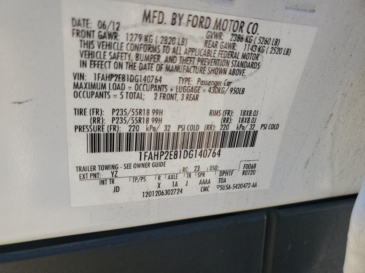 Ford Taurus Sel Image 4