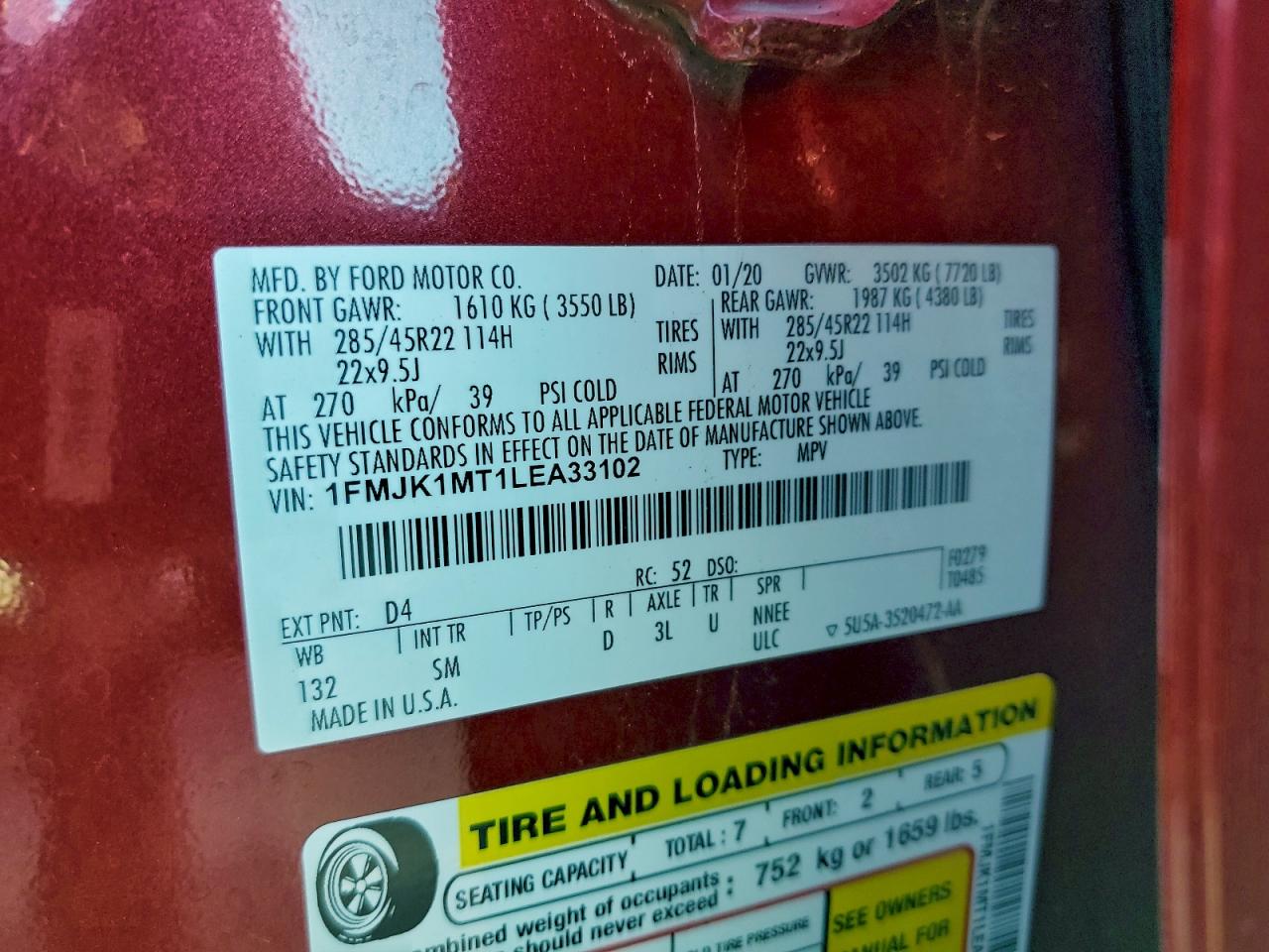 Ford Expedition Max Platinum Image 11