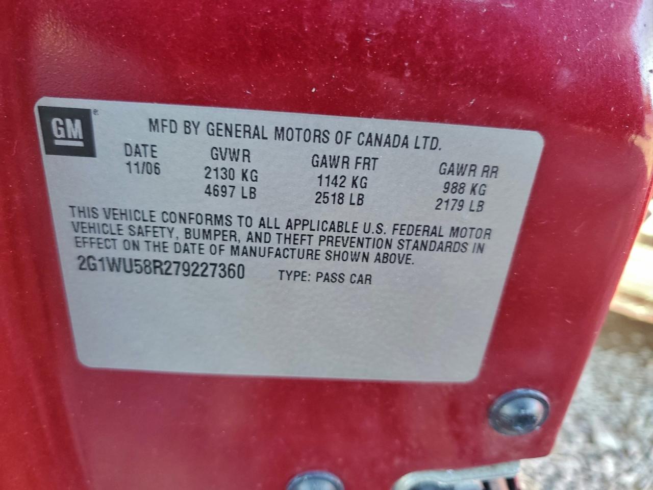 Chevrolet Impala Ltz Image 7