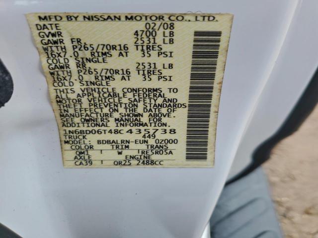 Nissan Frontier King Cab Xe Image 7